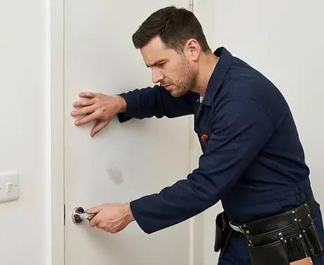 Открытие межкомнатной двери без ключа